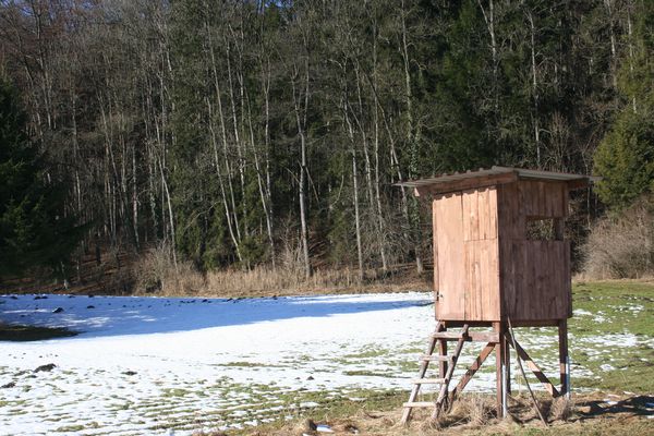 Lehrrevier im Winter